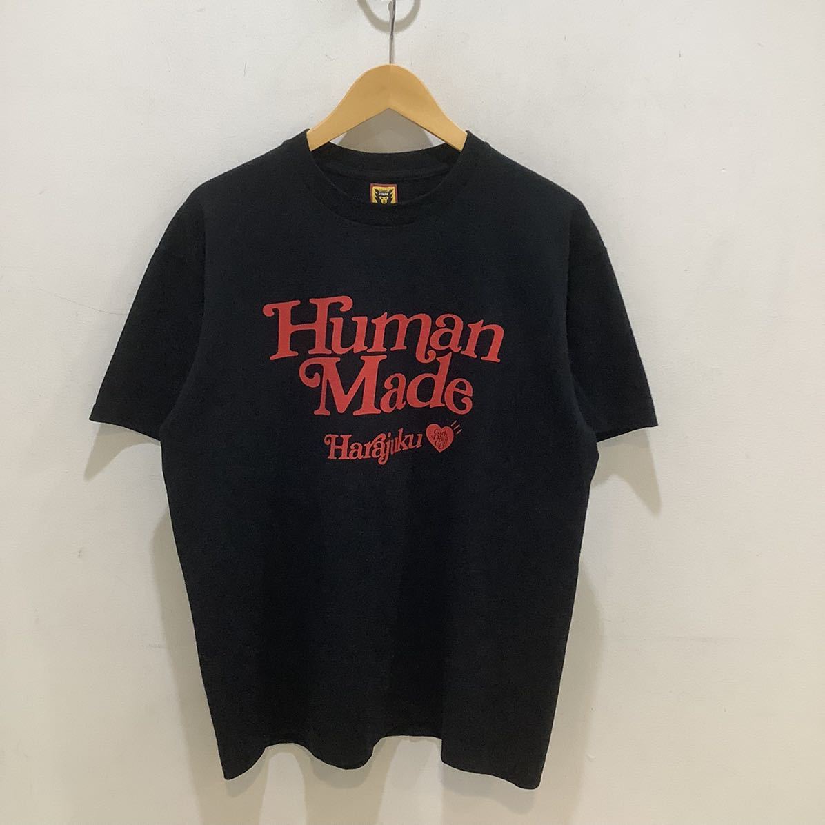 ストアの通販 サイズM HUMAN MADE 原宿店限定Tシャツ BLACK - トップス