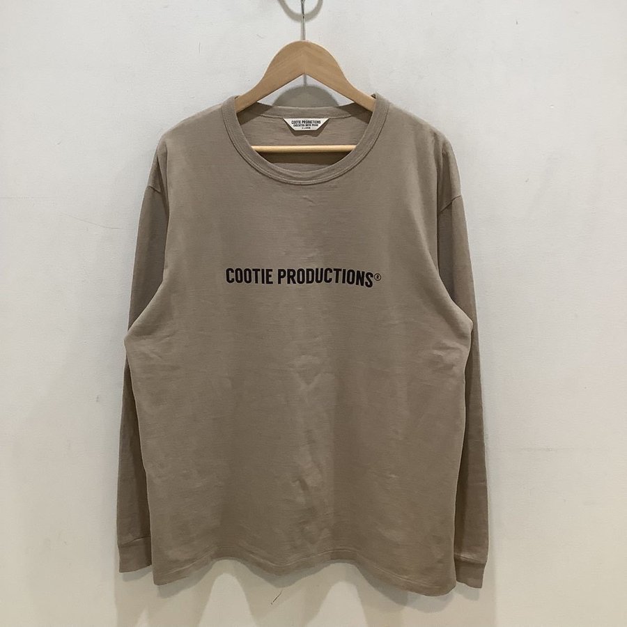 新品 23ss cootie クーティー Pigment Dyed L/S Tee Black