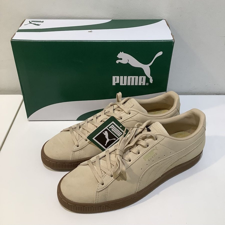 PUMA プーマ 381174 SUEDE GUM スエード ガム スニーカー ベージュ