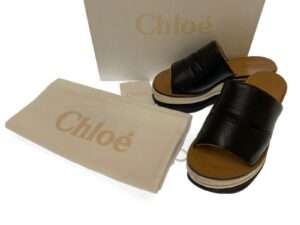 Chloe クロエ CH31070A サンダル ブラック カサノバ サイズ37 23cm