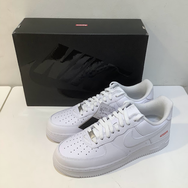 Supreme シュプリーム ×NIKE ナイキ AIR FORCE 1 エアフォースワン スニーカー ホワイト 27.5cm | BUY＆SELL  PALSTOCK