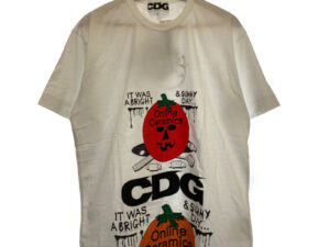 CDG COMME des GARCONS コムデギャルソン × Online Ceramics オンラインセラミックス SZ-T048 Tシャツ ホワイト XLサイズ 買い取りました！
