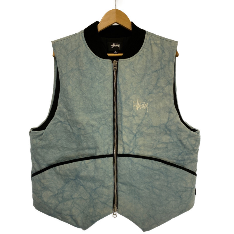 STUSSY ステューシー Washed Canvas Primaloft Vest ウォッシュド