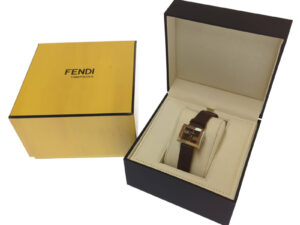FENDI フェンディ 腕時計 ウォッチ ズッカフェイス ブラウン 箱付き 買い取りました！