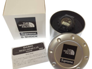 Supreme シュプリーム × THE NORTH FACE ノースフェイス CASIO G-SHOCK 腕時計 ウォッチ DW-6900NS-1JR 3230 ブラック 買い取りました！