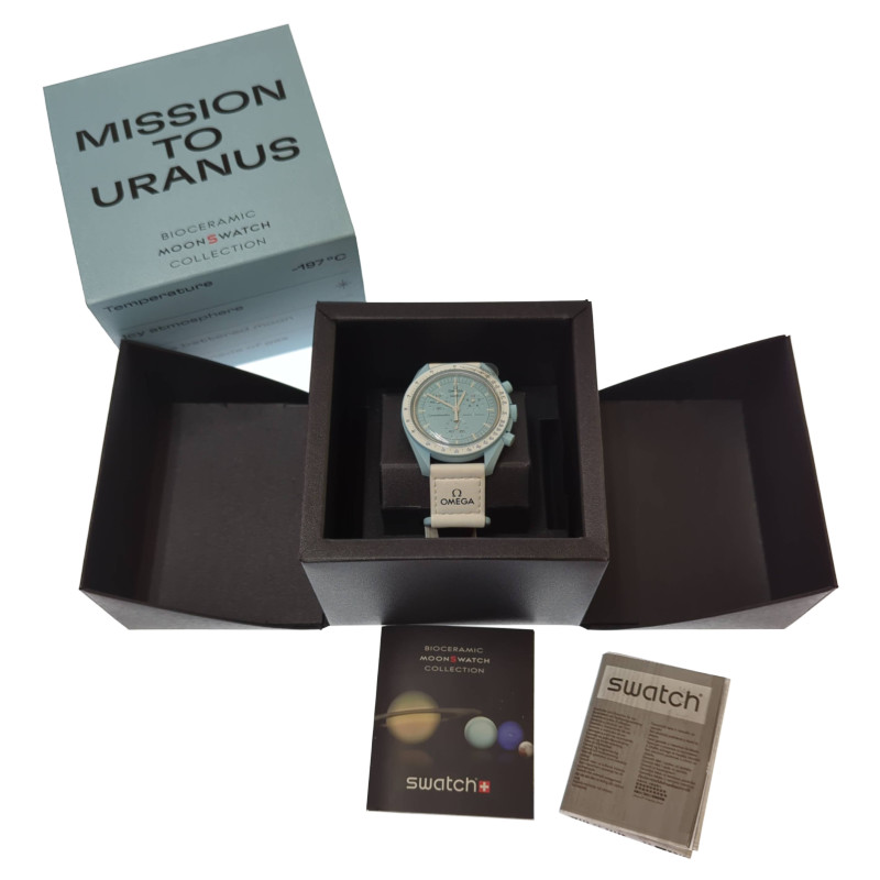 Swatch×OMEGA MISSION TO URANUS ウラヌスティファニーブルー - 腕時計