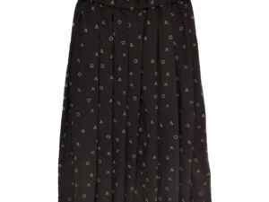 BLACK COMME des GARCONS ブラック コムデギャルソン 1E-013 ロングスカート 刺繍 XSサイズ 買い取りました！