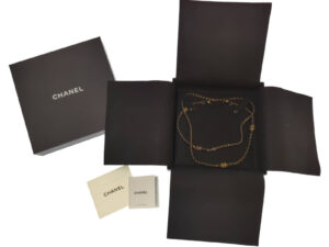 CHANEL グラスコードカラーチェーンダークシルバー