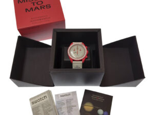 OMEGA オメガ × SWATCH スウォッチ MISSION TO MARS マーズ 腕時計 ウォッチ レッド箱付き 買い取りました！