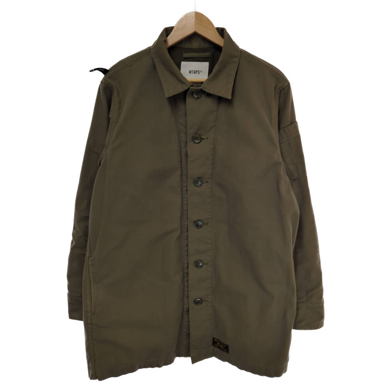 WTAPS ダブルタップス 172WVDT-JKM02 BUDS LONG JACKET ミリタリー ...